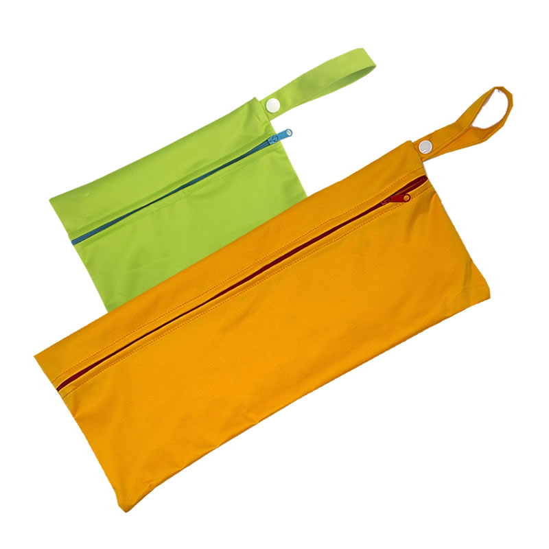 2 sacs lunch bagGR1008 orange et vert