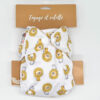 Couche lavable Te2 (Tout en Deux) bambou – Lion (Pressions)