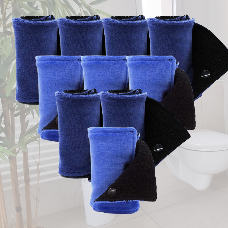 Papier toilette lavable - kit pour famille 4 personnes