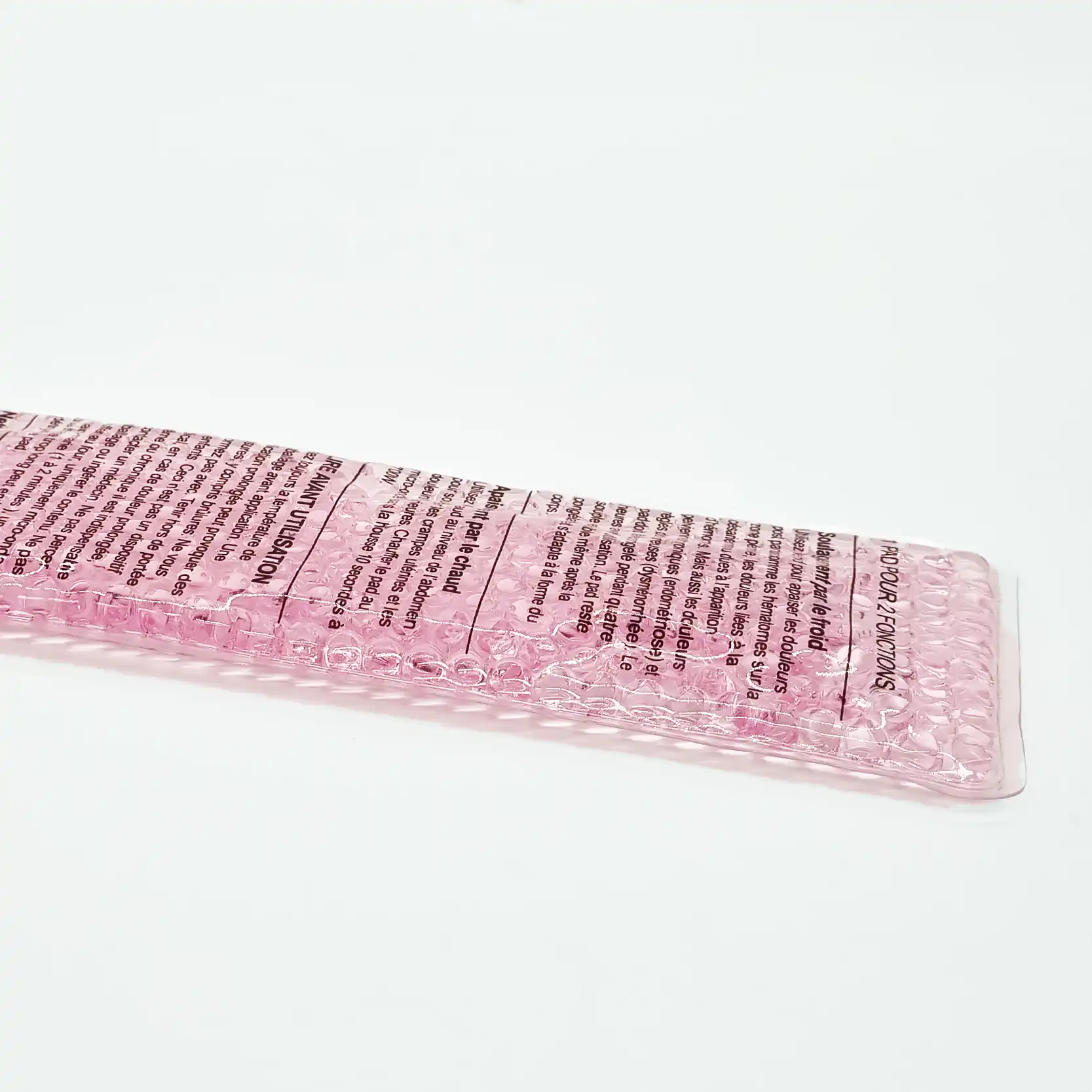 Règle douloureuse : 2 serviettes + 2 pads soulageant chaud / froid + 1 pochette - Noir – Image 3