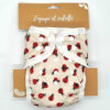 Couche lavable Te1 (Tout en Un) Bambou –Coccinelles