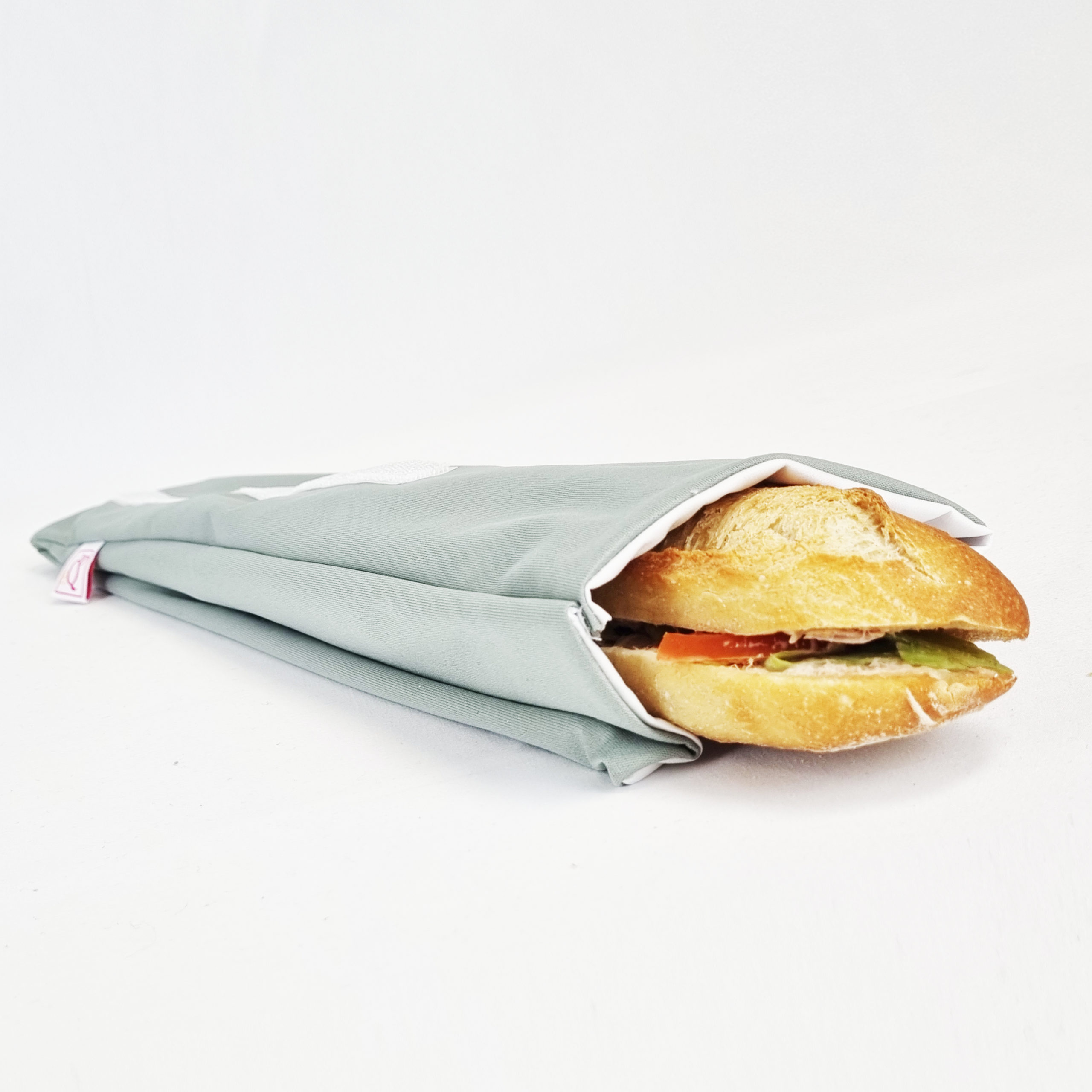 Sac à sandwich format baguette en tissu réutilisable et lavable - Un grand  marché