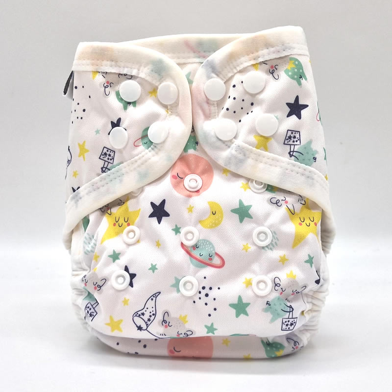 Couche lavable Te1 (Tout en Un) Bambou - Rêverie – Image 3