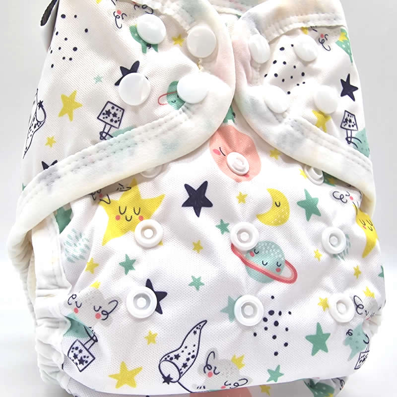 Couche lavable Te1 (Tout en Un) Bambou - Rêverie – Image 2