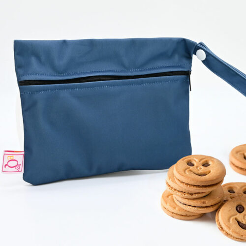 1 pochette à goûter - Bleu saphir