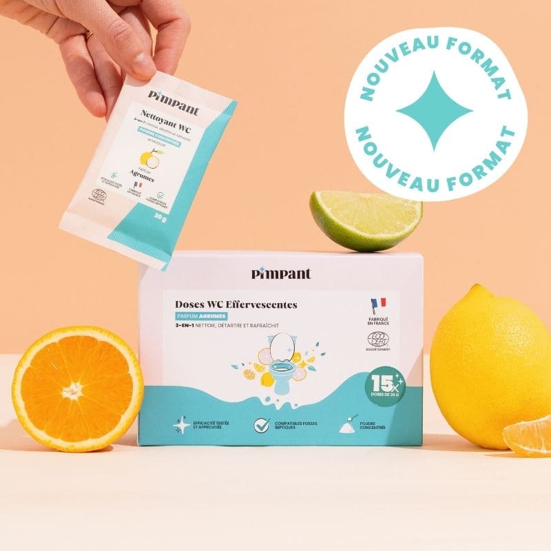 Nettoyant WC - 15 sachets Pimpant