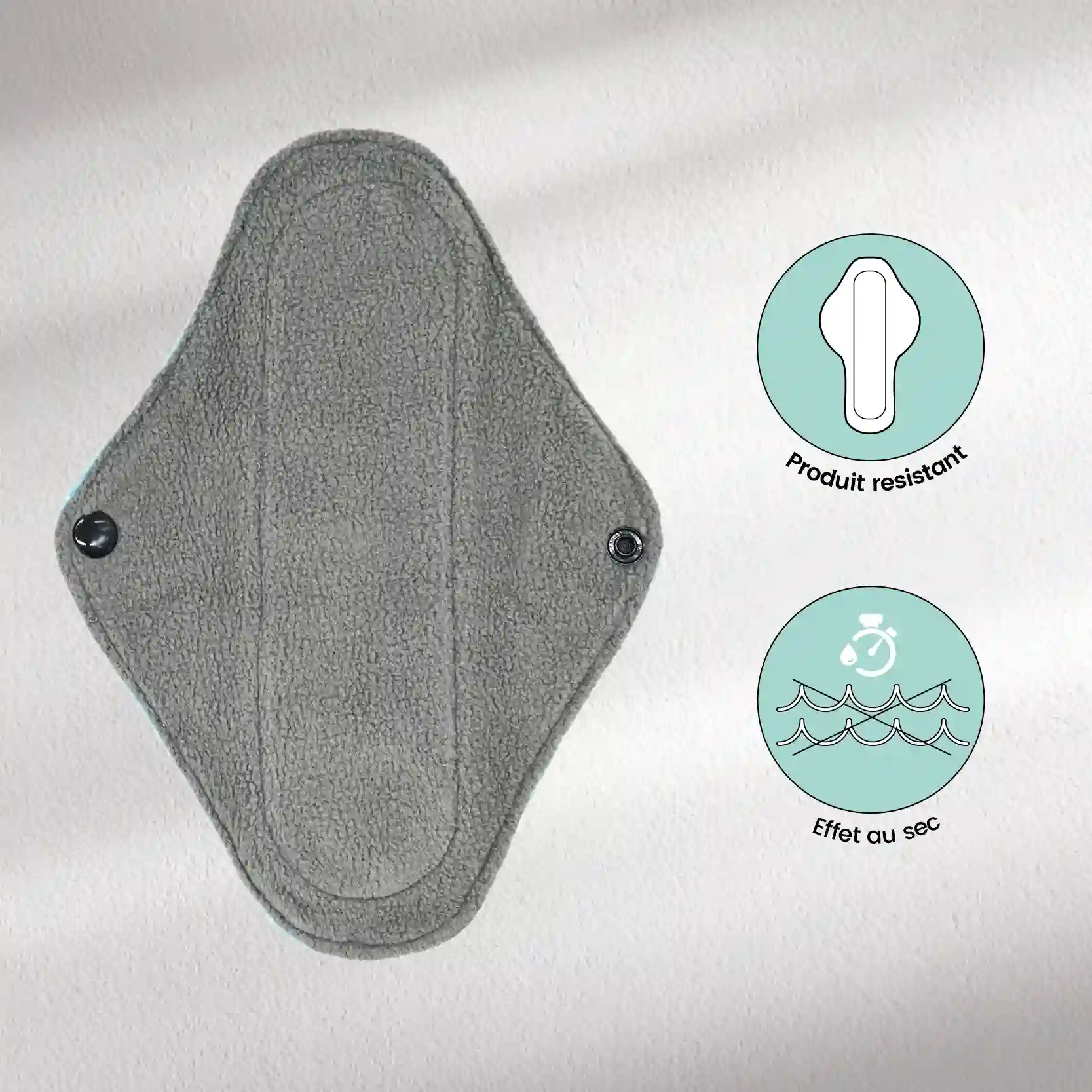 15 serviettes lavables (Gamme S) - Flux léger à moyen - Mypads – Image 12
