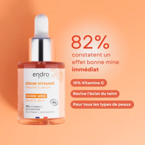 Sérum Bonne Mine - 10% vitamine C - Endro Cosmétiques – Image 2