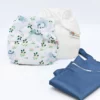 Duo 2 Couches lavables naissance + 1 sac