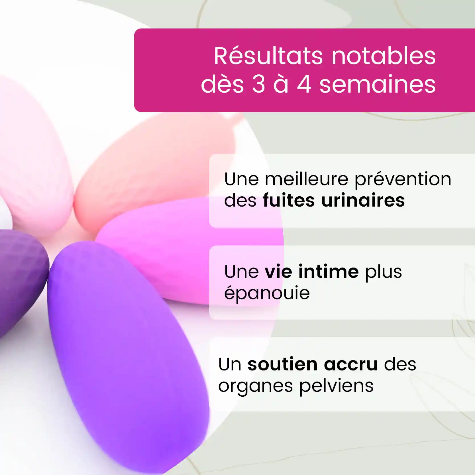 Set de 6 boules de Kegel - kit progressif pour tonifier le périnée – Image 5