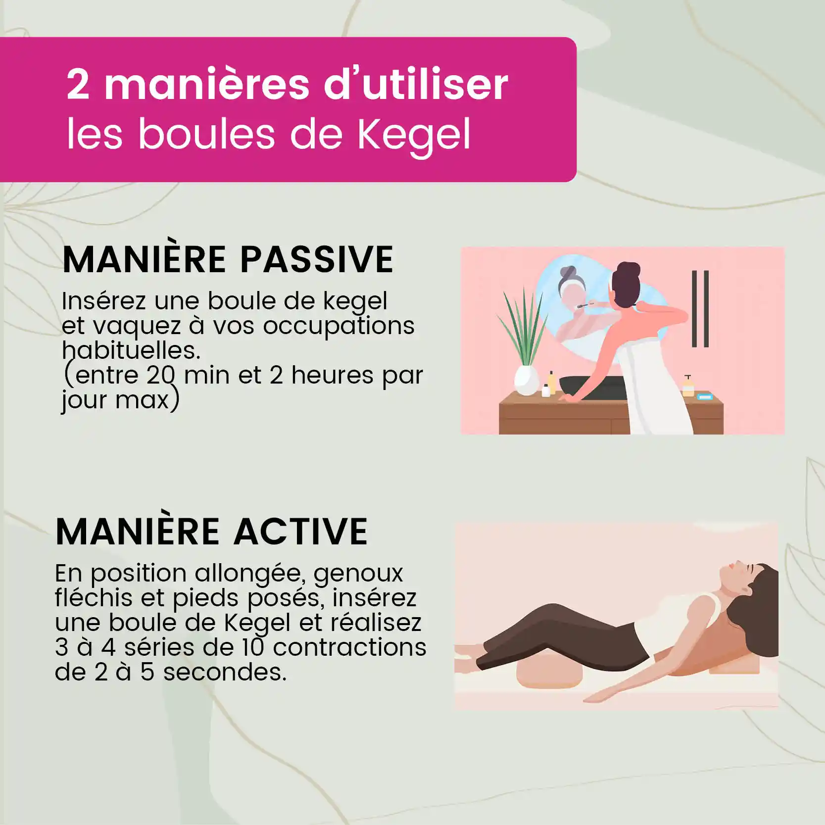 Set de 6 boules de Kegel - kit progressif pour tonifier le périnée – Image 7