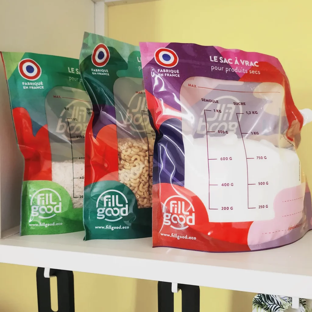 Lot de 3 sacs vrac Squiz