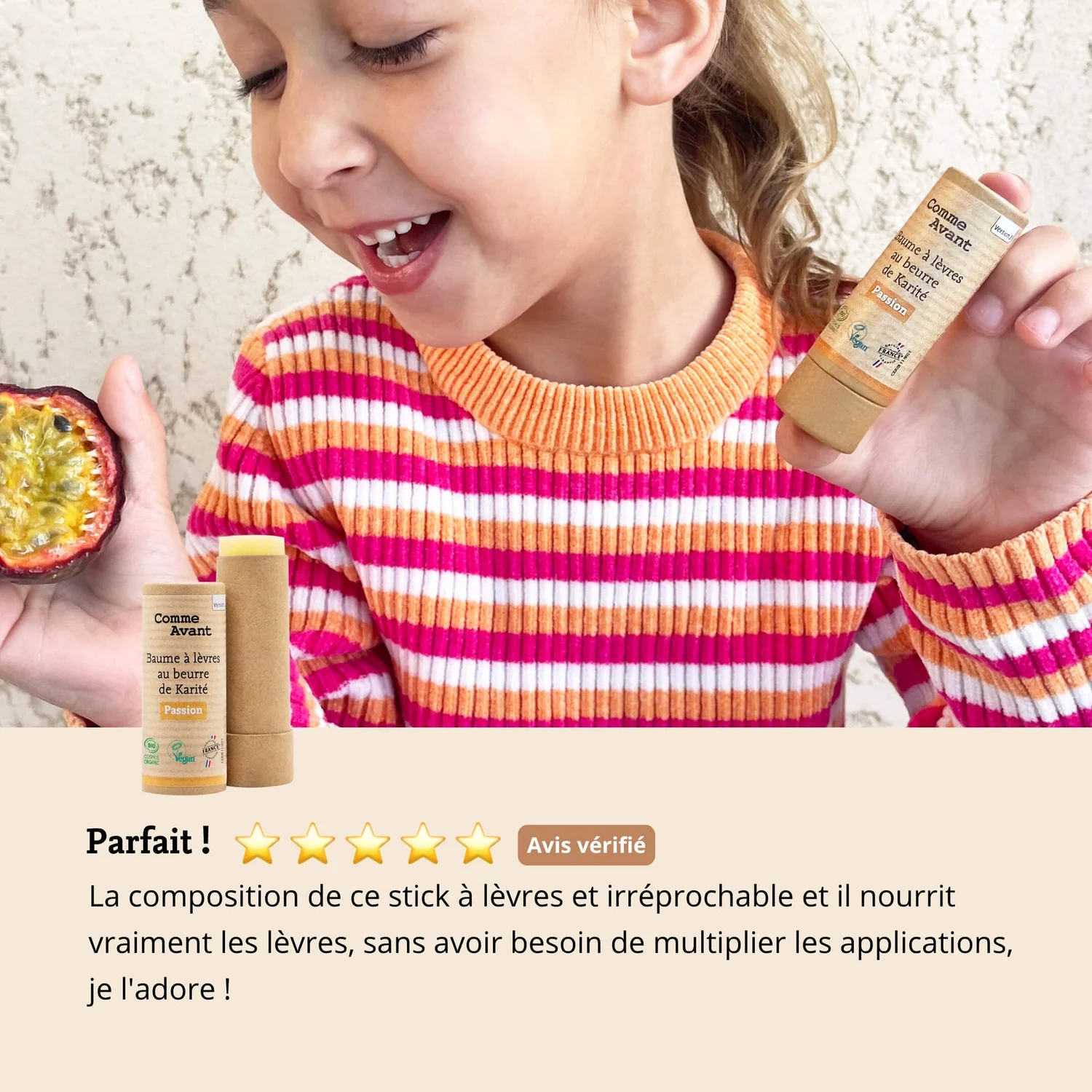 Baume à lèvres - Comme Avant - Au choix – Image 4