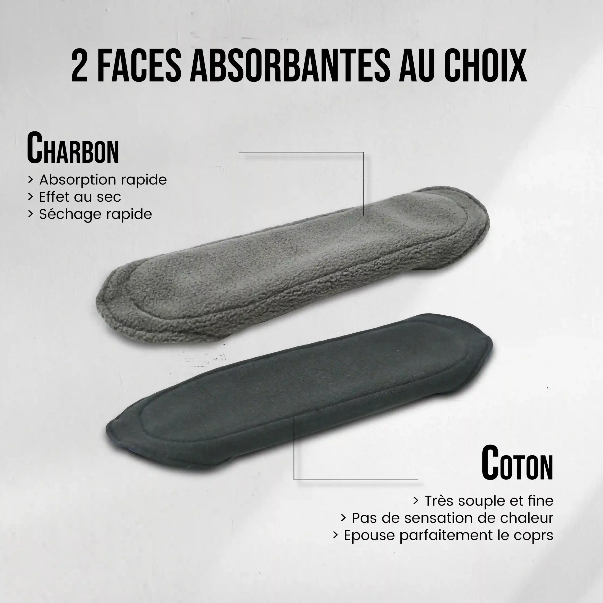 15 serviettes lavables (Gamme S) - Flux léger à moyen - Mypads – Image 6