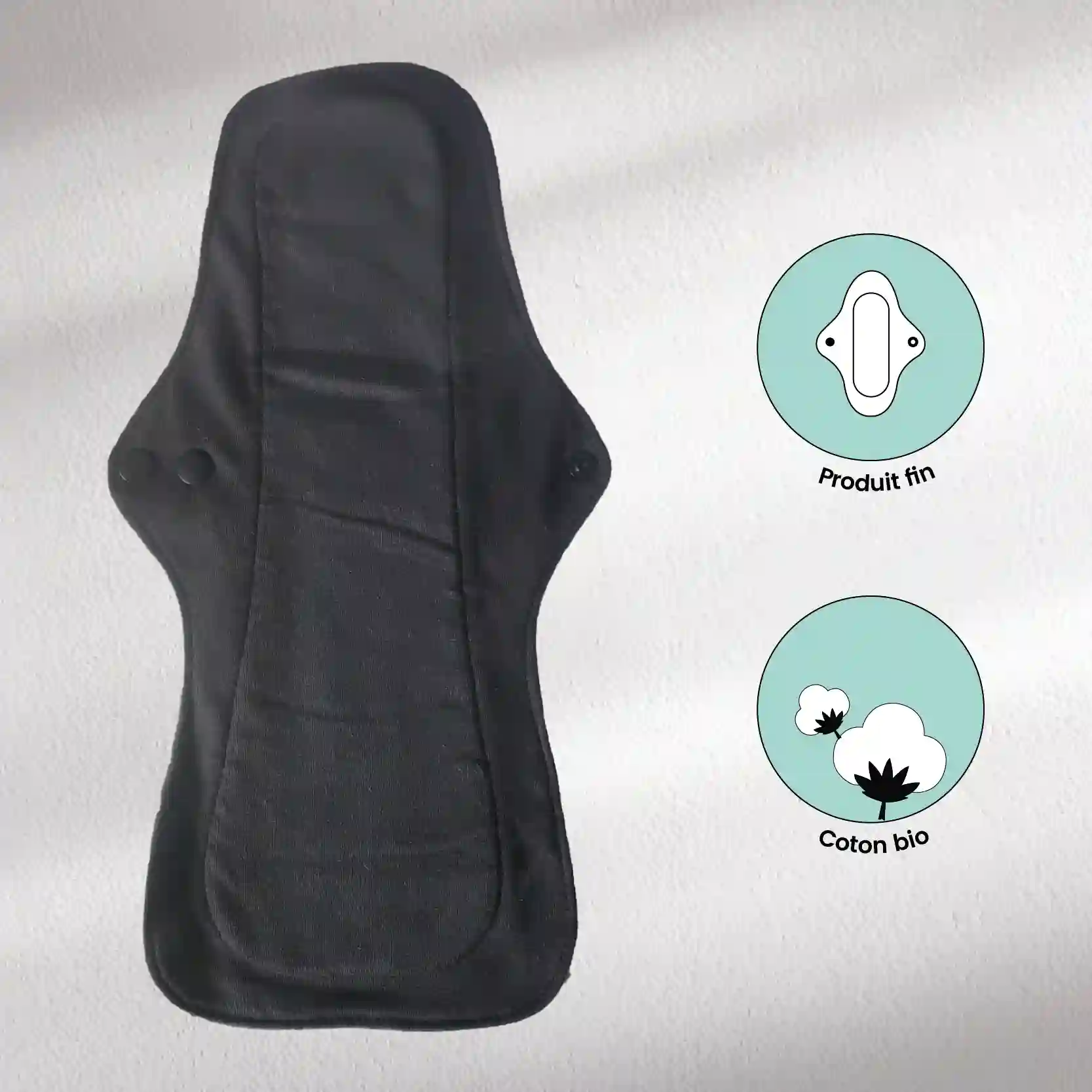 5 serviettes lavables (Gamme L) - Flux extra fort - Mypads – Image 8