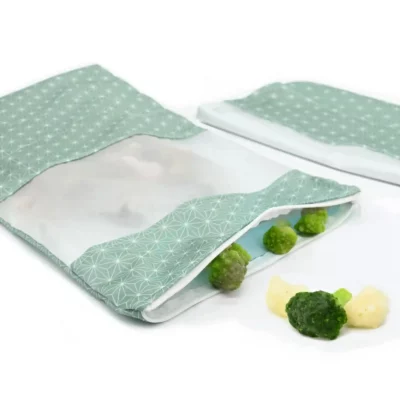 2 sacs congélation réutilisables - Très grand format (XL) - Coloris au choix