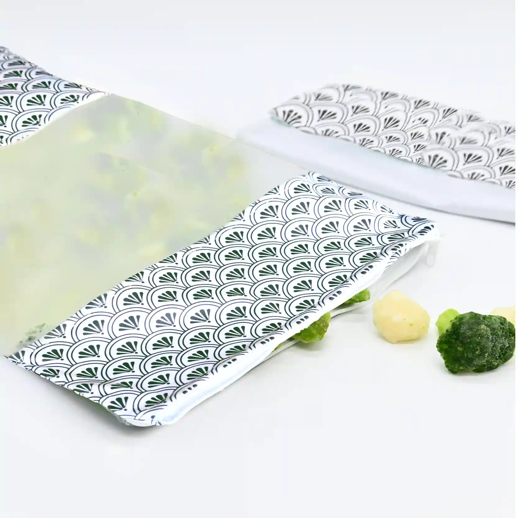 2 sacs congélation réutilisables - Très grand format (XL) - Coloris au choix – Image 4