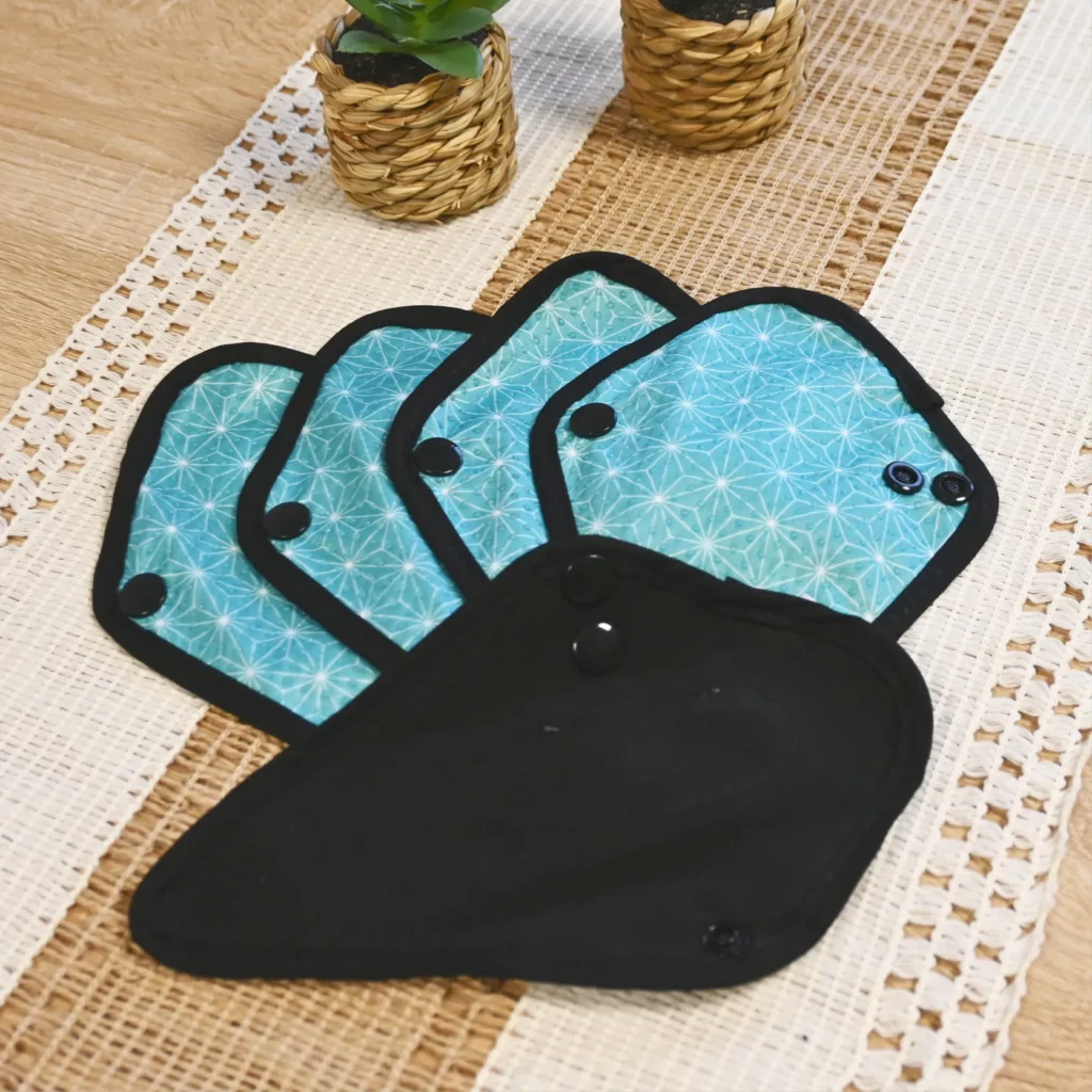 5 protège-strings lavables en coton