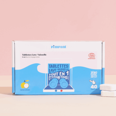 Tablettes Lave Vaisselle Sans Film (40 doses ) - Pimpant