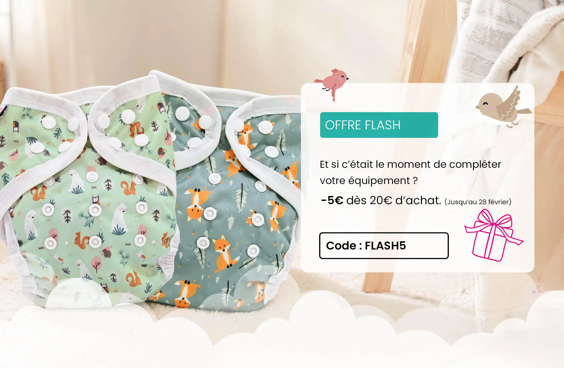 header-Z1 - Offre Flash 4 jours - Réassort BBIES