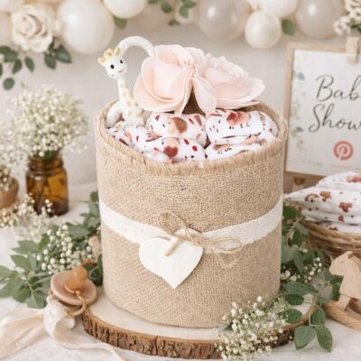 Gâteau de couches lavables – Collection Sophie la Girafe® Officiel